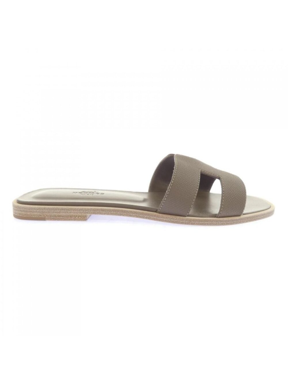 Hermes Oran Sandals Brown